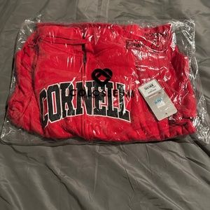 Cornell University XXL Women’s big red full zip hoodie athletic
